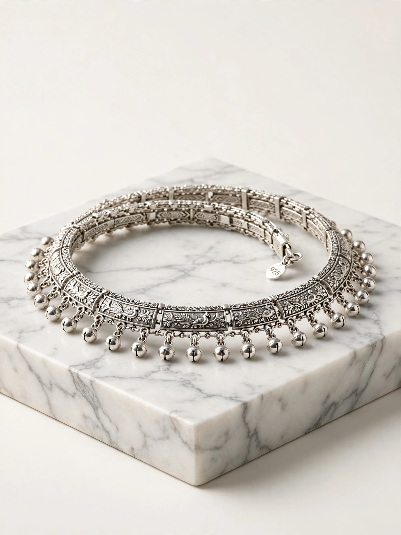 Silver Anklets