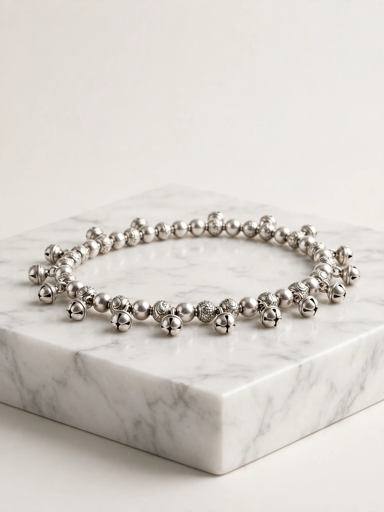 Silver Anklets